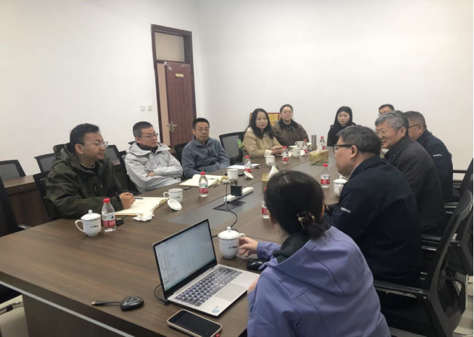 自动化院合规调研组到纯氢金年汇技术开发中试基地调研